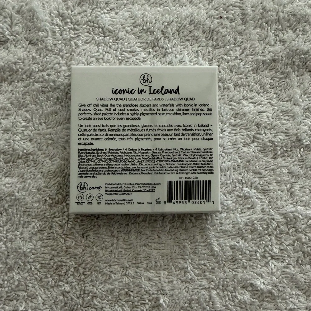 BH Cosmetics Iceland Quad Brand new with plastic still attached. No Box. - Picture 8 of 8